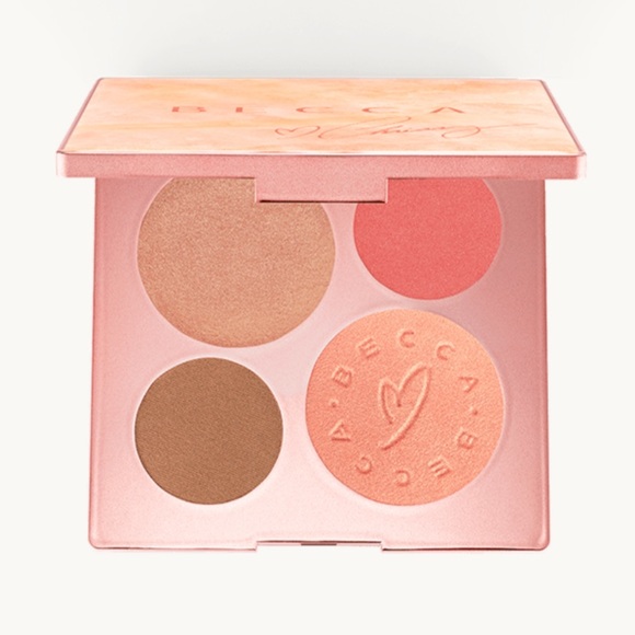 BECCA x Chrissy Teigen glow face palette